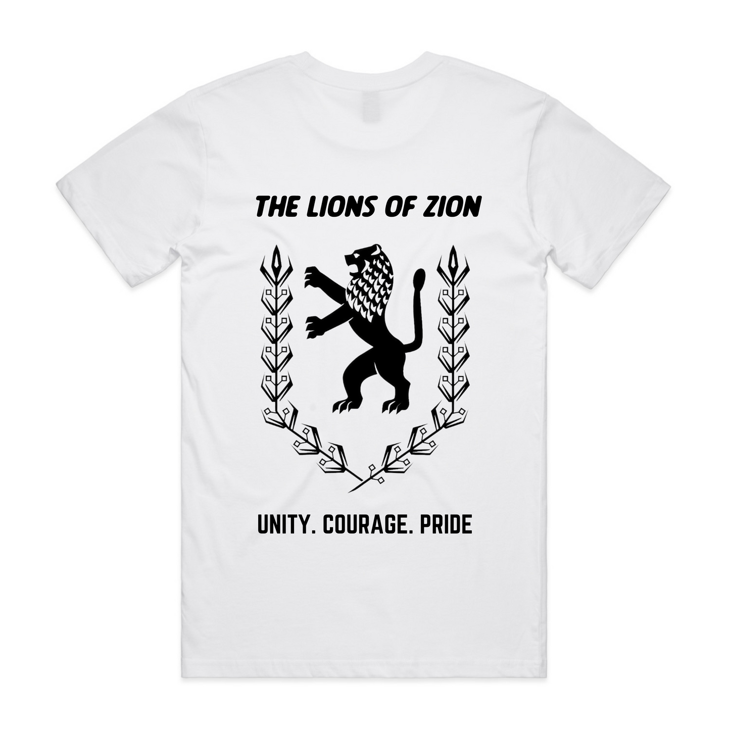 Classic Patch Front & Back Tee (White)